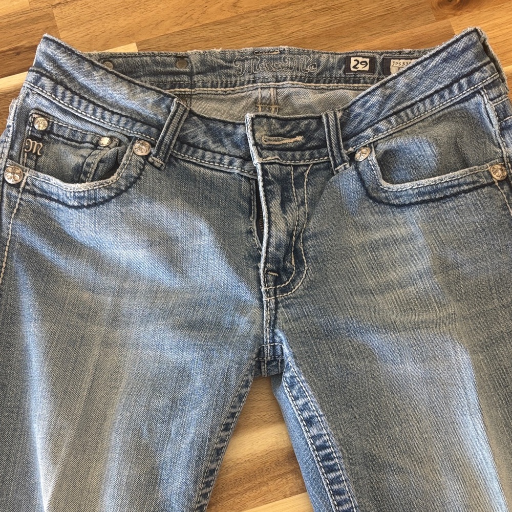 Miss Me Stylish Blue Denim Jeans